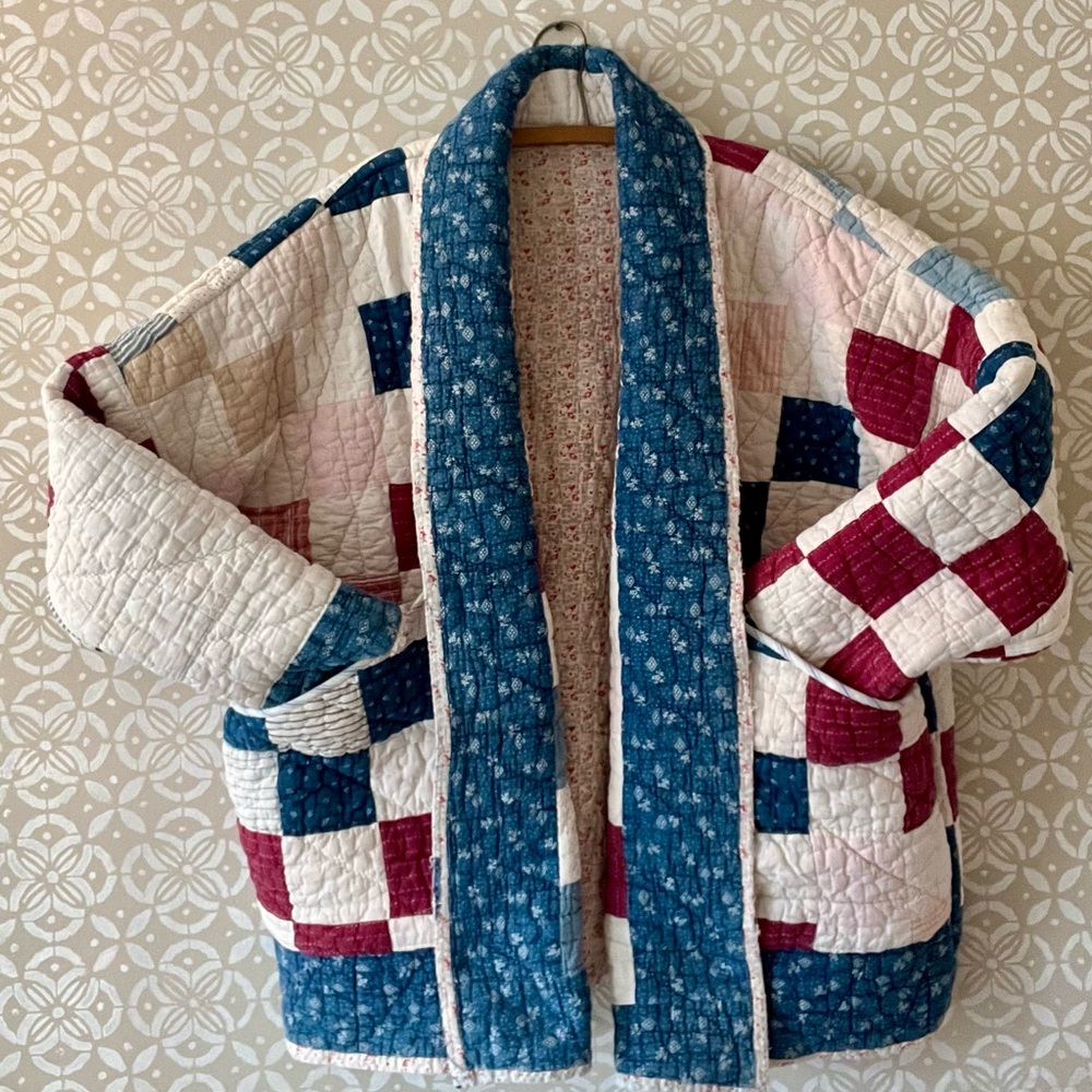 Handmade Women’s Patchwork Quilted Coat